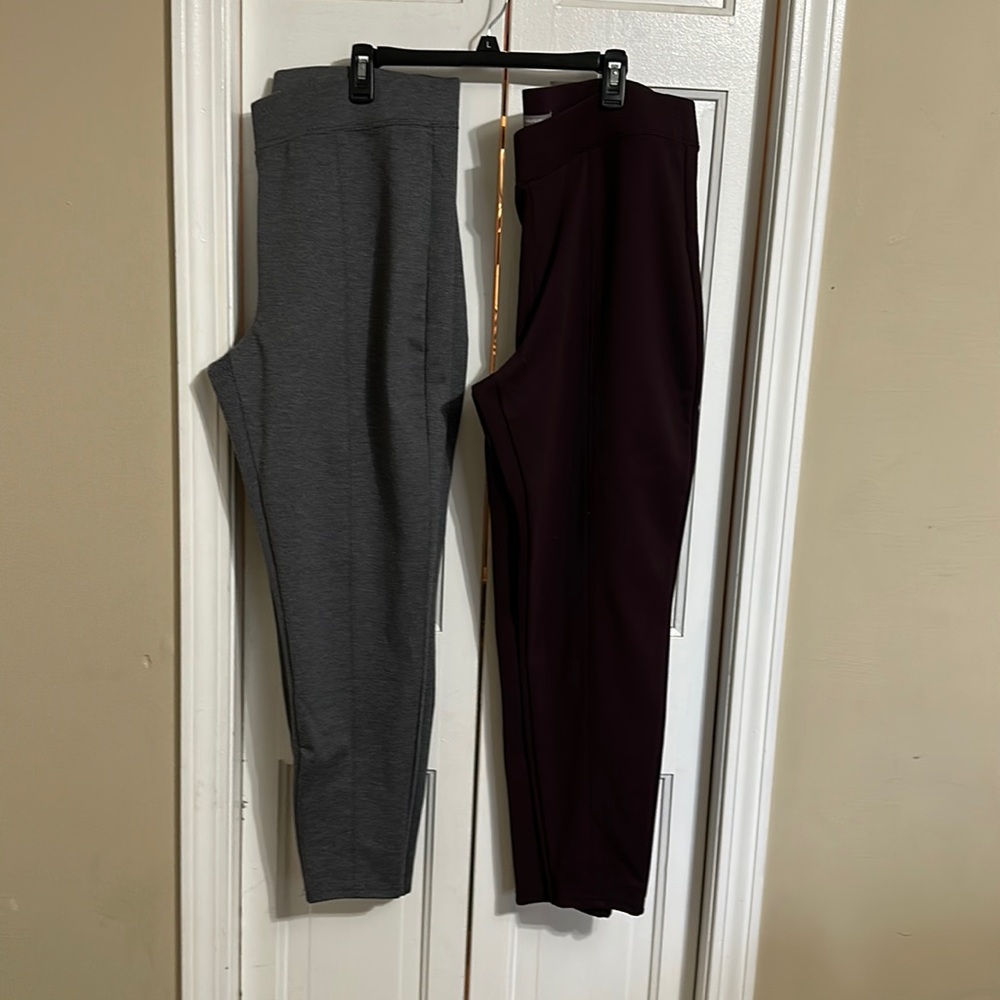 Maurice's Dress Pants - XL Grey and XL Maroon